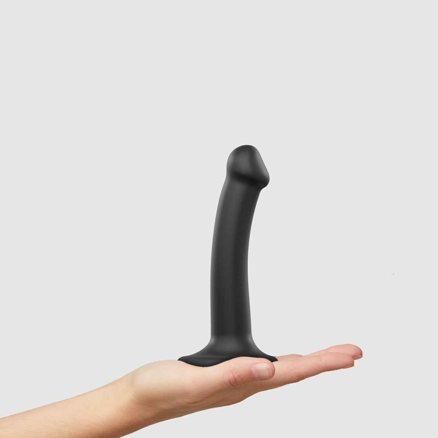 Taivuteltava dual-density strap-on dildo