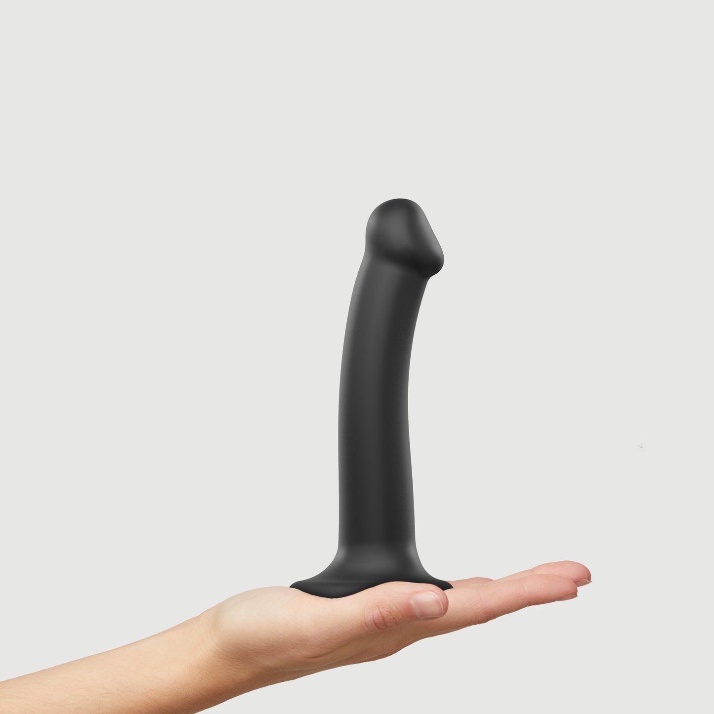 Taivuteltava dual-density strap-on dildo