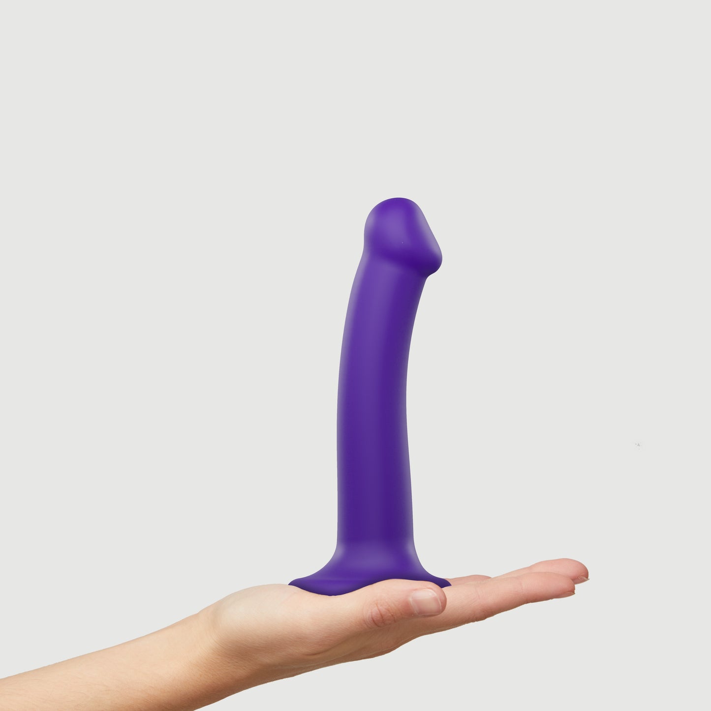 Taivuteltava dual-density strap-on dildo