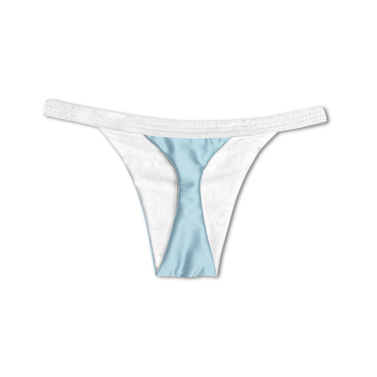 Divine Satin Thong – tucking-stringit – Bloomin' Wet
