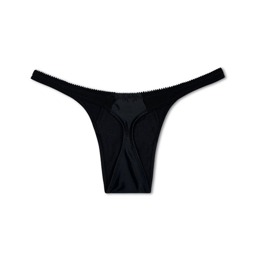 Devotion Thong Boldly Black – tucking-stringit