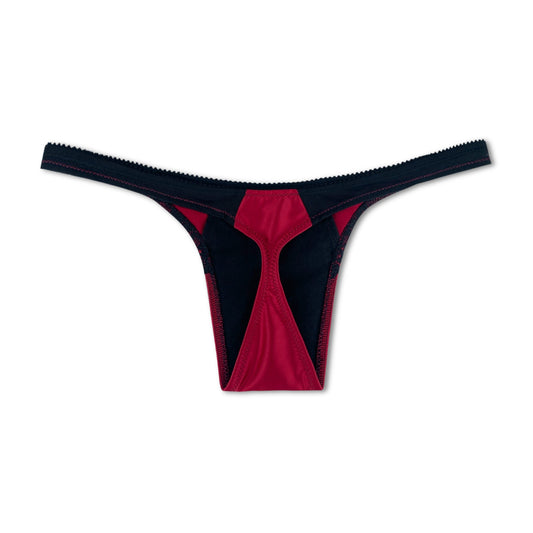LIMITED EDITION Devotion Thong – Burgundy Soul