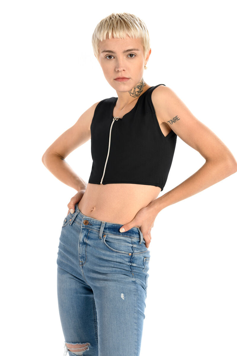 ZIPPER Sport Binder – Lyhyt binderi vetoketjulla