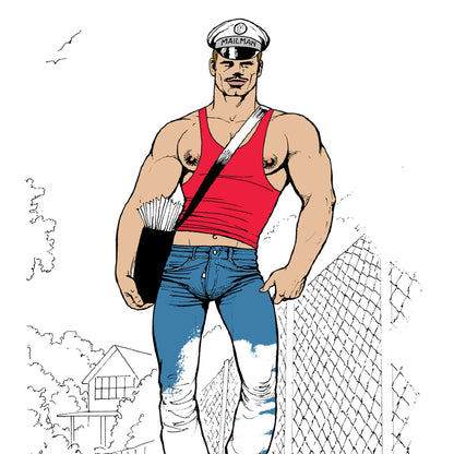 Tom of Finland aikuisten värityskirja
