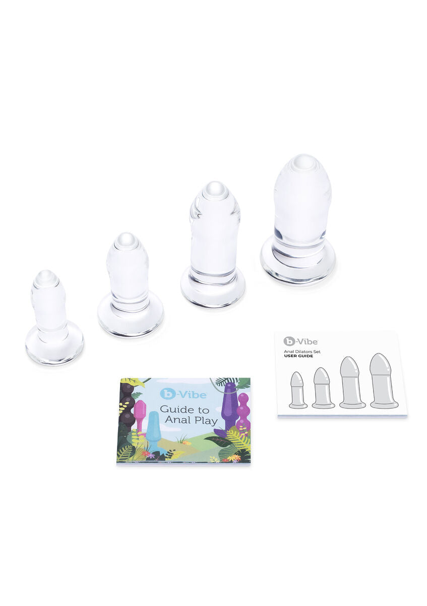 Anal Dilator Set – lasinen anaalitappi setti