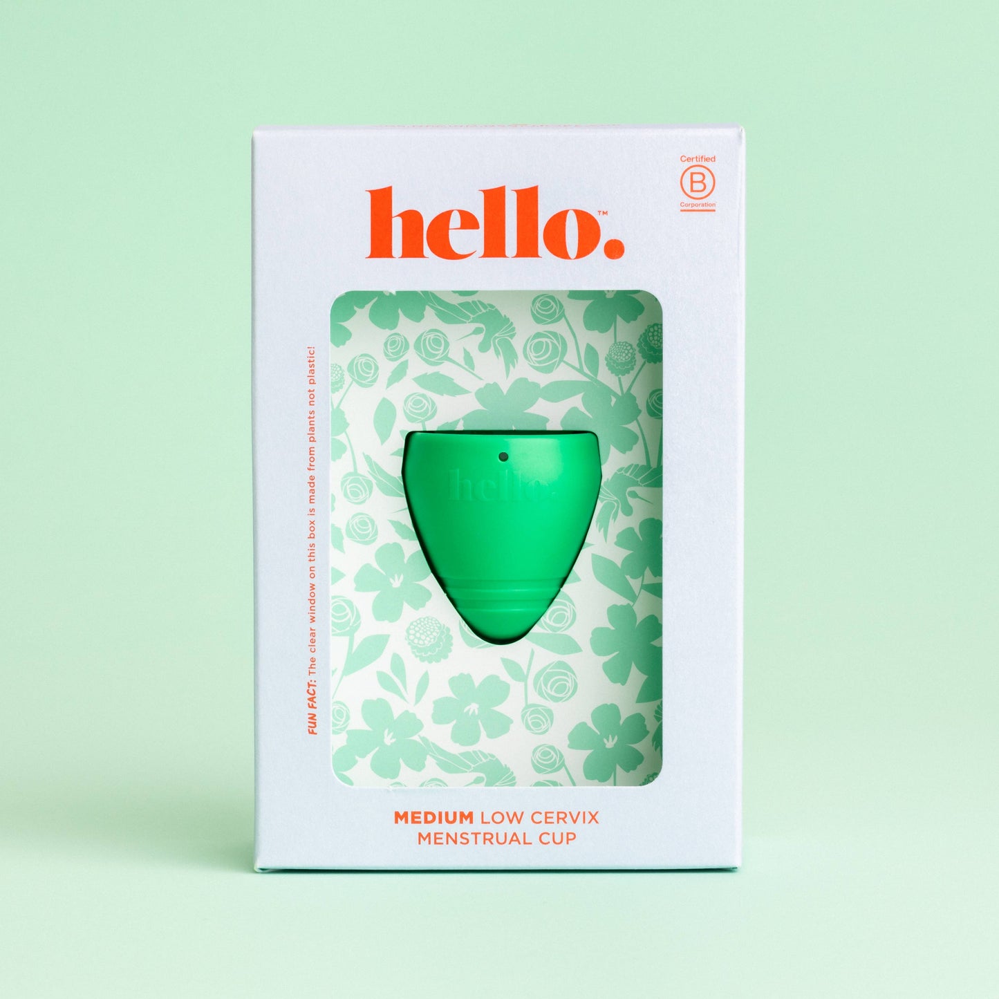 Hello Cup Low Cervix – kuukuppi matalalle kohdunkaulalle