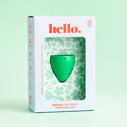 Hello Cup Low Cervix – kuukuppi matalalle kohdunkaulalle