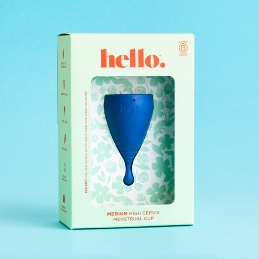 Hello Cup High Cervix – kuukuppi korkealle kohdunkaulalle