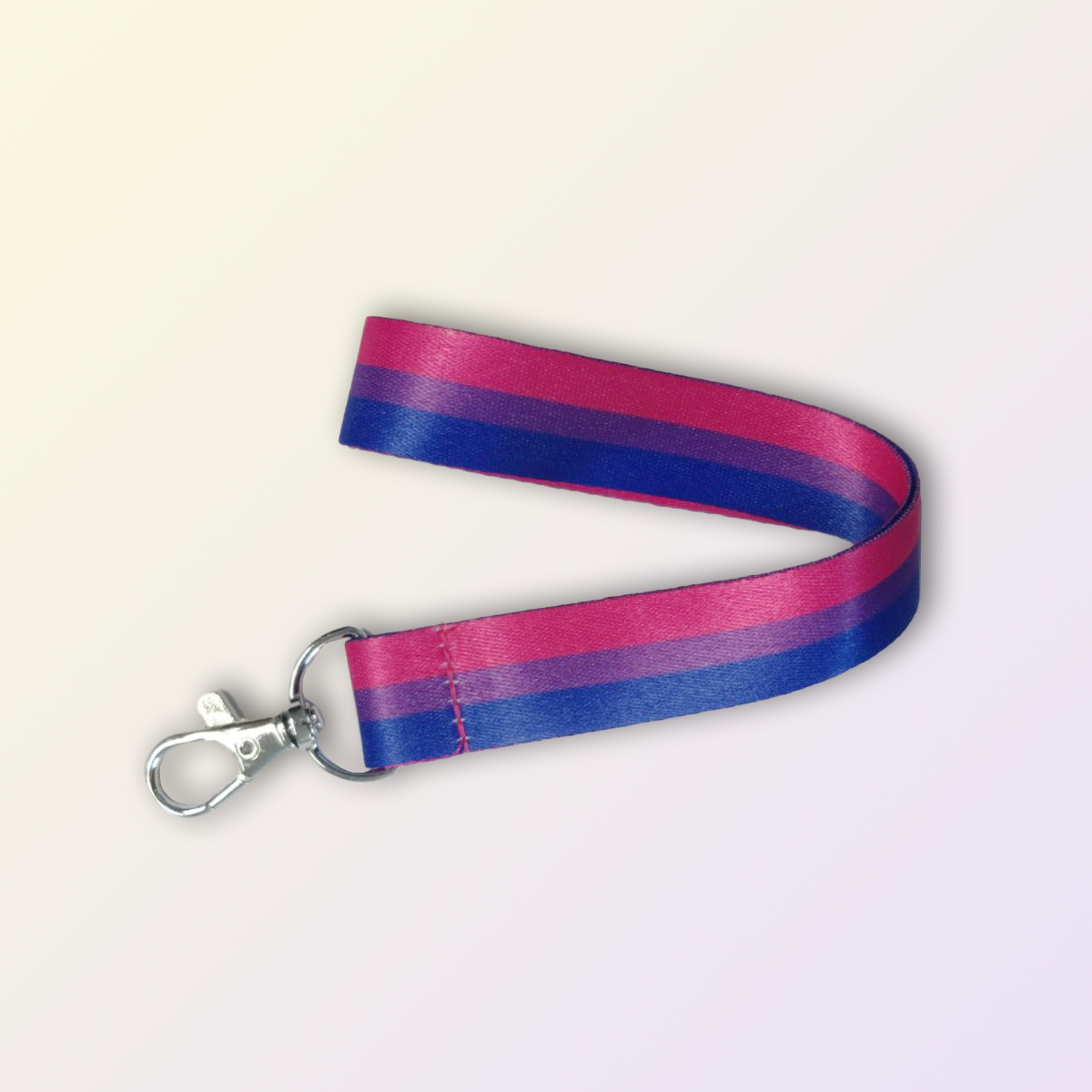 Biseksuaali Pride wristlet-avaimenperä