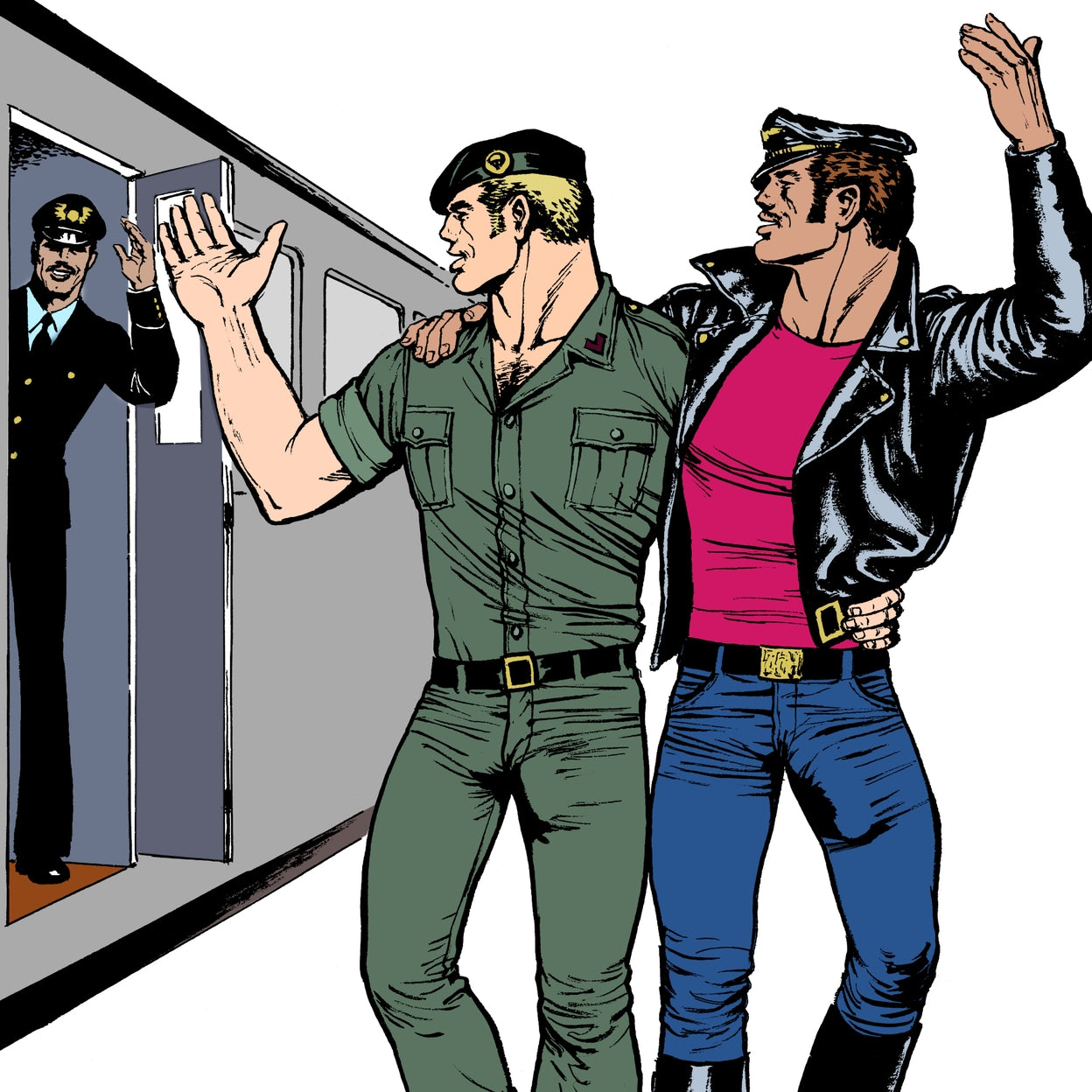 Tom of Finland aikuisten värityskirja