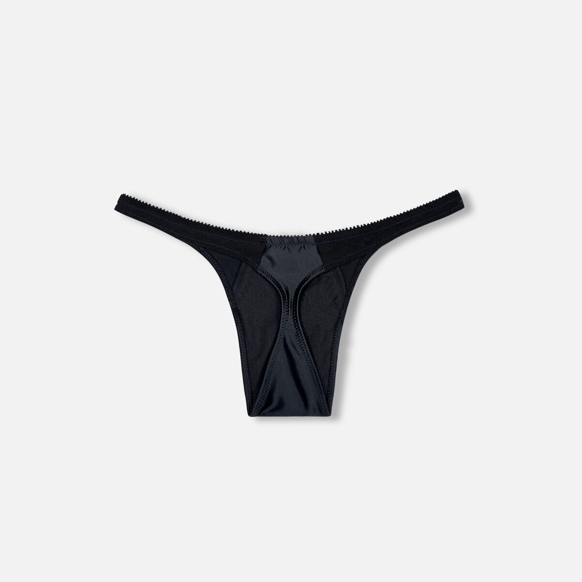 Devotion Thong Boldly Black – tucking-stringit