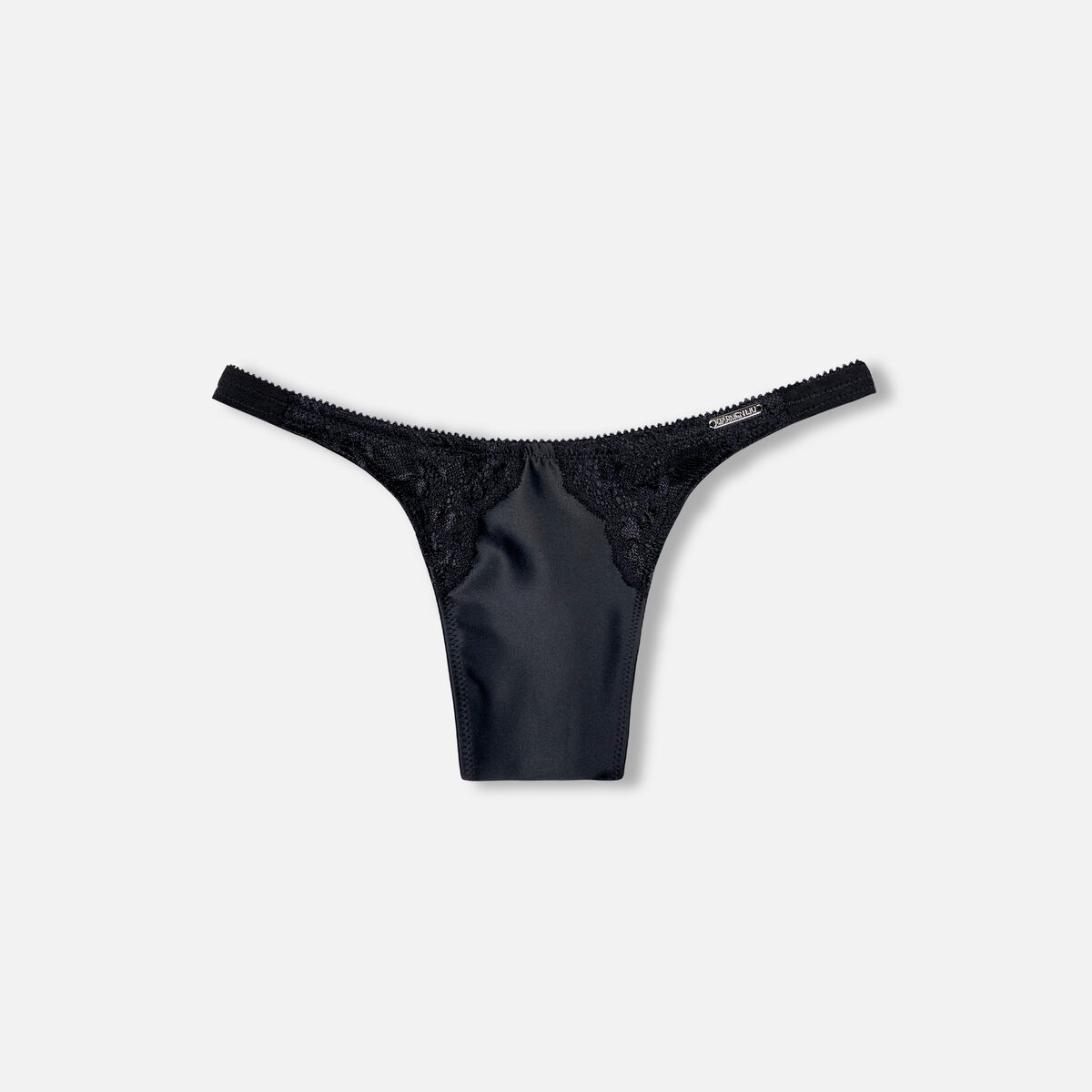 Devotion Thong Boldly Black – tucking-stringit