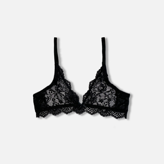 Girl's First Bralette – rintaliivit – Boldly Black