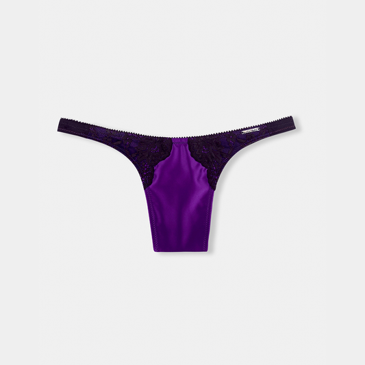 LIMITED EDITION Devotion Thong – Purple Passion